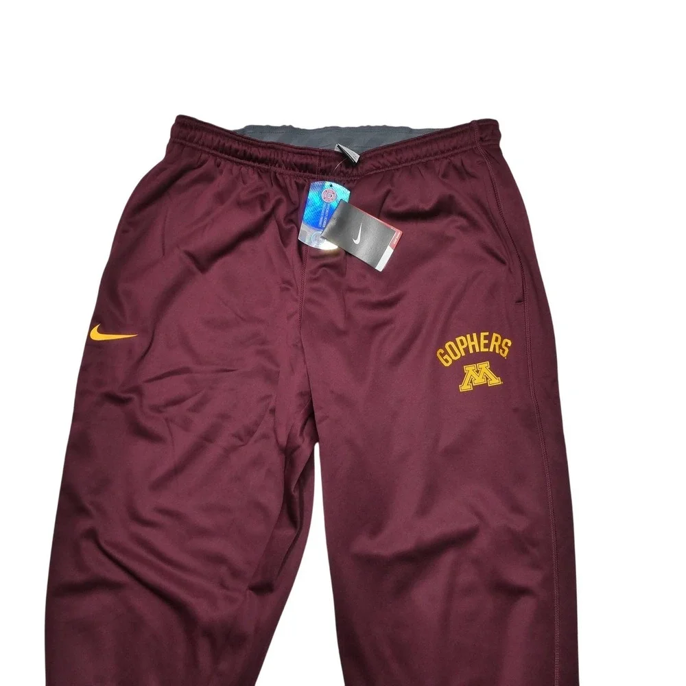 Minnesota Golden Gophers Pants Mens 2XL Red NCAA Football Nike Therma Fit Warm